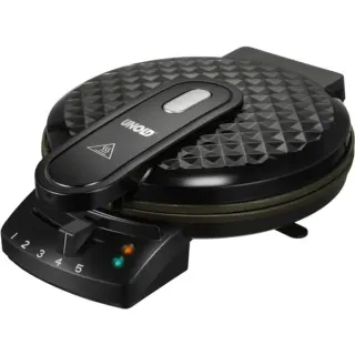 Unold Waffelautomat Diamant, Waffeleisen (schwarz, 1.200 Watt)