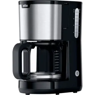 Braun PurShine KF 1500 , Filtermaschine (schwarz/edelstahl)