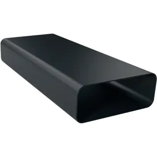 Bosch Home Flachkanalstück HEZ9VDSM2, 1 Meter, Rohr (schwarz, gerade, männlich)
