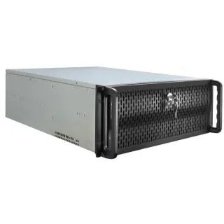 Inter-Tech 4U-4129L, Server-Gehäuse (schwarz, 4 Höheneinheiten)