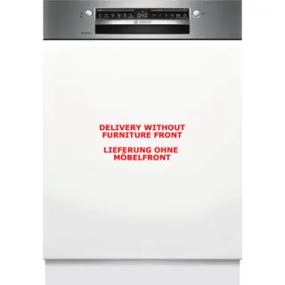 Bosch SMI4EAS28E Serie 4 , Spülmaschine (edelstahl (gebürstet), 60 cm, Home Connect)