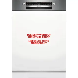 Bosch SMI4ECS28E Serie 4, Spülmaschine (edelstahl (gebürstet), 60 cm, Home Connect)