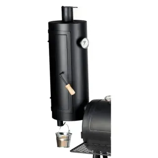 Joe´s Barbeque Räucher- und Warmhalteaufsatz (schwarz, für 16" Tradition / Classic / Texas Classic / Special / Longhorn)