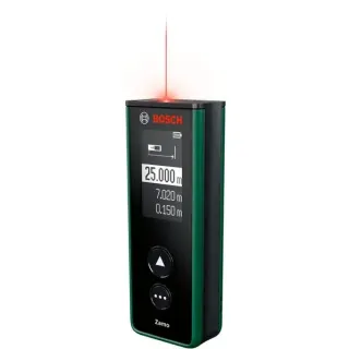Bosch Heimwerken & Garten Digitaler Laser-Entfernungsmesser Zamo (schwarz/grün, Reichweite 25m)