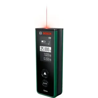 Bosch Heimwerken & Garten Digitaler Laser-Entfernungsmesser Zamo Set (schwarz/grün, Reichweite 25m)