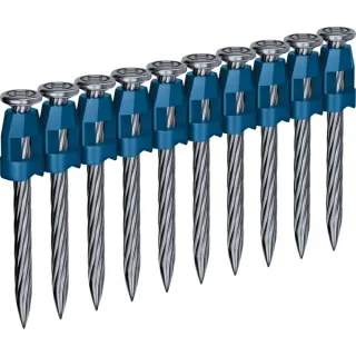 Bosch Professional Rundkopf-Streifennagel NK-35, 1.000 Betonnägel (35mm, für Akku-Betonnagler GNB 18V-38 Professional)