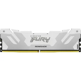 Kingston FURY DIMM 24 GB DDR5-8000, Arbeitsspeicher (silber/weiß, KF580C38RW-24, Renegade, INTEL XMP)