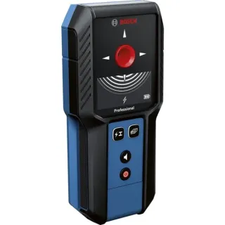 Bosch Professional Ortungsgerät GMS 120-27 Professional (blau/schwarz, mit Schutztasche und Li‑Ionen-Akku 3,7V 1,0Ah)