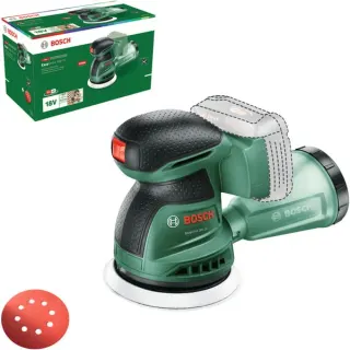 Bosch Heimwerken & Garten Akku-Exzenterschleifer EasyOrbit 18V-10 solo, 18Volt (grün, ohne Akku und Ladegerät, POWER FOR ALL ALLIANCE)