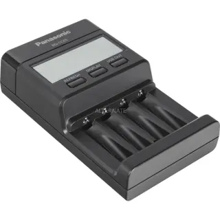Panasonic Ladegerät eneloop Universal Smart Charger BQ-CC65E (schwarz, für 4x AA / AAA)