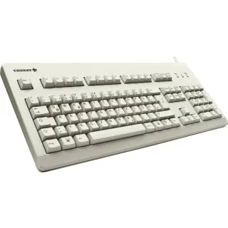 CHERRY Comfort Line G80-3000, Tastatur (beige, US-Layout, Cherry MX Red)