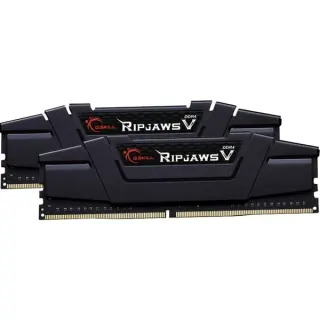 G.Skill DIMM 32 GB DDR4-3600 (2x 16 GB) Dual-Kit, Arbeitsspeicher (schwarz, F4-3600C16D-32GVKC, Ripjaws V, INTEL XMP)