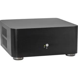 Inter-Tech ITX A80, HTPC-Gehäuse (schwarz)