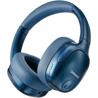 Intenso O400HA , Kopfhörer (blau, Bluetooth 5.3, Klinke, ANC)