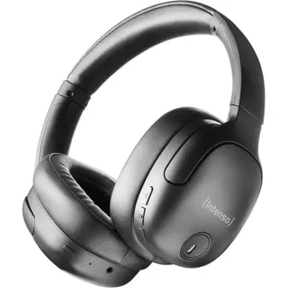Intenso O400HA , Kopfhörer (schwarz, Bluetooth 5.3, Klinke, ANC)