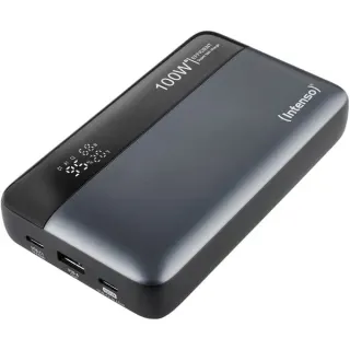 Intenso Powerbank HE20000 (grau/schwarz, 20.000 mAh, PD 3.1, Quick Charge 3.0)