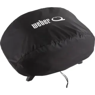 Weber Premium Abdeckhaube für Q2000N-Serie, Schutzhaube (schwarz)