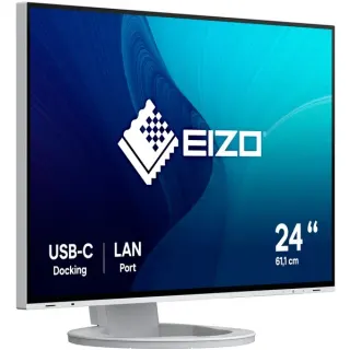 EIZO EV2495-WT, LED-Monitor (61.1 cm (24.1 Zoll), weiß, WUXGA, IPS, HDMI, USB-C)