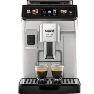 DeLonghi Eletta Explore ECAM450.55.S , Vollautomat (silber/schwarz)