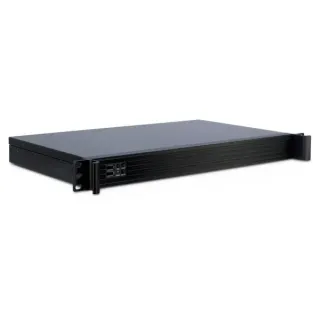 Inter-Tech 1U K-126L, Server-Gehäuse (schwarz, 1 Höheneinheit)