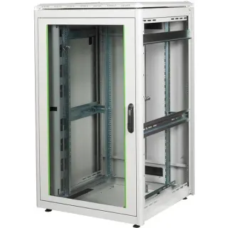 Digitus Netzwerkschrank Unique 800x800 26HE, IT-Schrank (hellgrau, 26 Höheneinheiten)