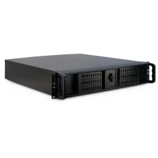 Inter-Tech 2U-2098-SK, Server-Gehäuse (schwarz, 2 Höheneinheiten)