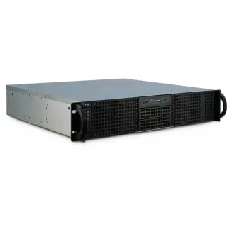 Inter-Tech 2U 20240, Server-Gehäuse (schwarz, 2 Höheneinheiten)
