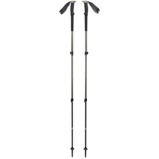 Black Diamond Trekkingstöcke Trail, Fitnessgerät (schwarz/olivgrün, 1 Paar, 100-140 cm)