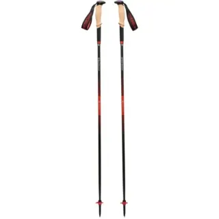 Black Diamond Treckingstöcke Pursuit Carbon Z, Fitnessgerät (anthrazit/orange, 1 Paar, 110 cm)