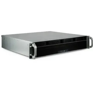 Inter-Tech 2U 2404S, Server-Gehäuse (schwarz, 2 Höheneinheiten)