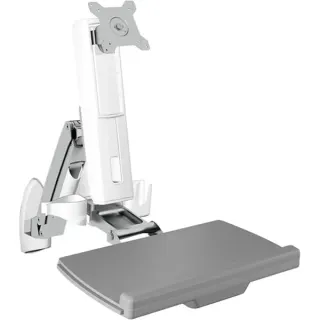 ICY BOX IB-MS600-W, Monitorhalterung (weiß)