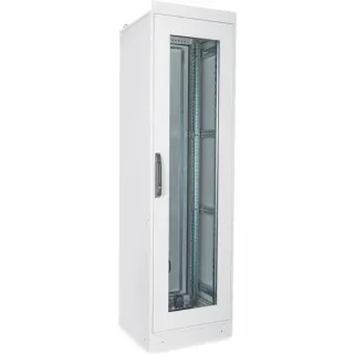 Digitus Industrie-Netzwerkschrank, Innenanwendung, IP55, IT-Schrank (grau, 42 Höheneinheiten)