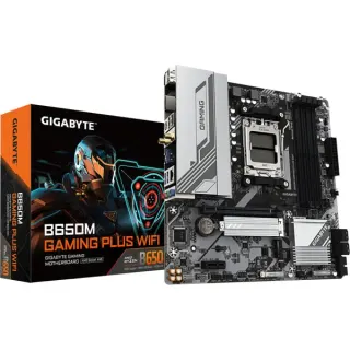 GIGABYTE B650M GAMING PLUS WIFI, Mainboard (schwarz/silber)