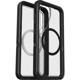 Otterbox Defender XT, Handyhülle (transparent/schwarz, Samsung Galaxy S25, mit Magneten)