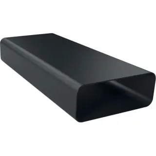 Neff Flachkanalstück Z861SM2, 1 Meter, Rohr (schwarz, gerade, männlich)