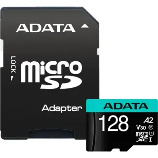 ADATA Premier Pro 128 GB microSDXC, Speicherkarte (UHS-I U3, Class 10, V30, A2)