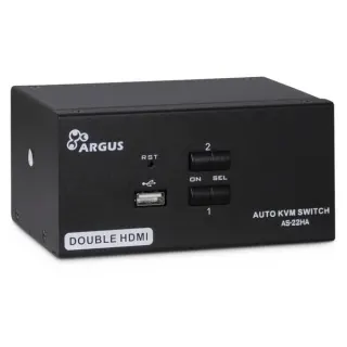 Inter-Tech KVM Switch AS-22HA HDMI, KVM-Switch