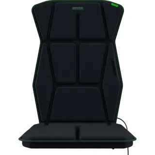 Razer Freyja Gaming-Kissen mit HD-Haptik, Sitzauflage (schwarz, für Gaming- und Bürostühle)