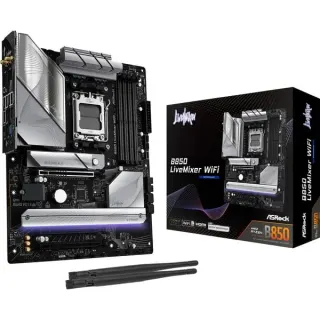ASRock B850 LiveMixer WiFi, Mainboard (weiß)