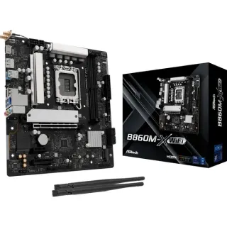 ASRock B860M-X WiFi, Mainboard (schwarz/silber)