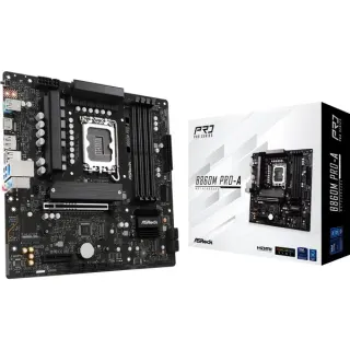 ASRock B860M Pro-A, Mainboard (schwarz)
