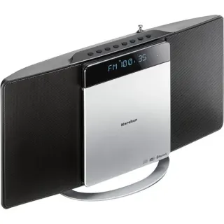Karcher MC 6580D, Kompaktanlage (schwarz/silber, CD/MP3-Player, UKW, DAB+, USB, Bluetooth)