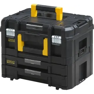 Stanley PRO-STAK Combo FMST1-71981, Werkzeugbox (schwarz/gelb)