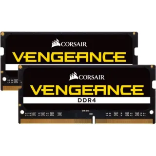 Corsair SO-DIMM 32 GB DDR4-3000 (2x 16 GB) Dual-Kit, Arbeitsspeicher (schwarz, CMSX32GX4M2A3000C18, Vengeance)