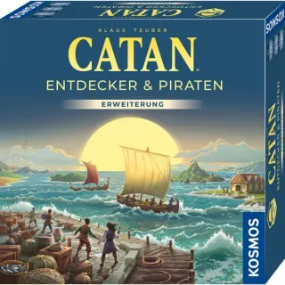 KOSMOS CATAN - Entdecker & Piraten, Brettspiel (Erweiterung)