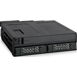 Icy Dock ToughArmor MB602SPO-B, Backplane (schwarz, Backplane-Modul für 1x 5,25" Einbauschacht)
