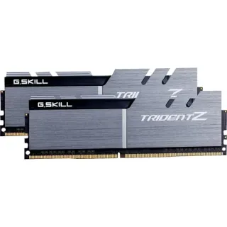 G.Skill DIMM 32 GB DDR4-3200 (2x 16 GB) Dual-Kit, Arbeitsspeicher (silber/schwarz, F4-3200C16D-32GTZSK, Trident Z, INTEL XMP)