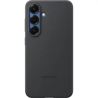 Samsung Silicone Case, Handyhülle (schwarz, Samsung Galaxy S25)