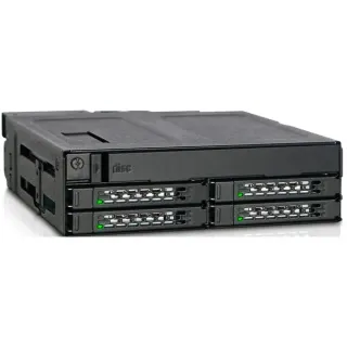 Icy Dock ToughArmor MB604SPO-B, Wechselrahmen (schwarz, Backplane-Modul für 1x 5,25" Einbauschacht)