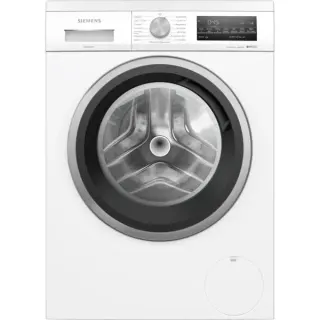Siemens WU14UT71 IQ500 , Waschmaschine (weiß/schwarz)